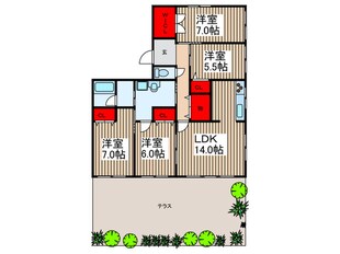 ウィン常盤の物件間取画像